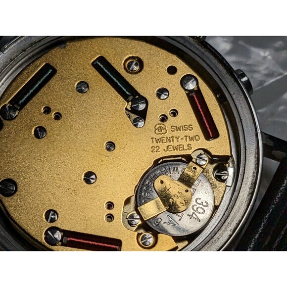 Mens  38mm Georg Jensen 317 St. Steel Quartz Chronograph Watch by Henning Koppel - Picture 8 of 15